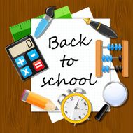 Back to School vector Background N31