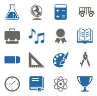 Education icons N312