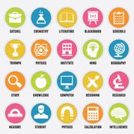 set of education icons - part 1 N2