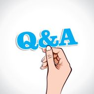 Q&amp;A label