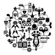 Social Media - vector illustration
