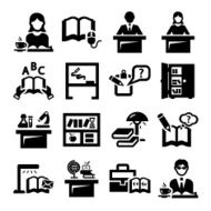 Education vector icons N2