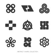 Abstract shapes collection