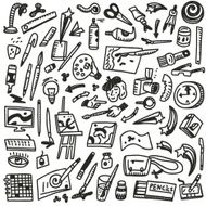 Drawing art tools - doodles N2