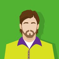 profile icon male avatar portrait casual person N9