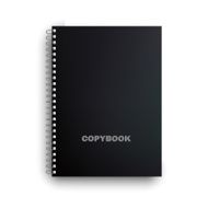 Copybook isolated on white background Vector