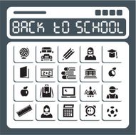 Education Icons Set N79