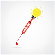 Creative light bulb Idea concept background N31