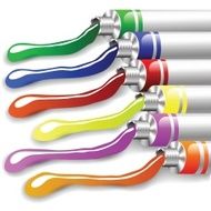 tubes with oil paints