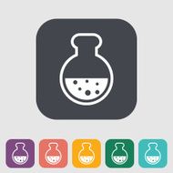 Chemisty flat icon N9