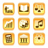 Science and Education Icons N13