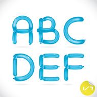 Balloon Alphabet N25