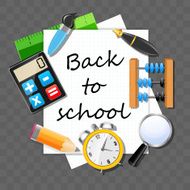 Back to School vector Background N33