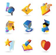 Icons for science and education N3