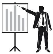 businessman making a presentation