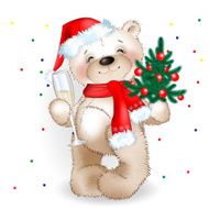 Bear Santa Claus