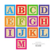 Wooden Alphabet Blocks N3