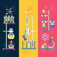 Chemistry design banners N2