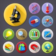 Science and Education Icon Set N3