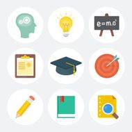 Education icons N315