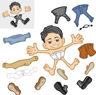 Dress up Asian Boy