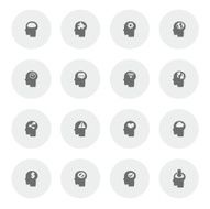 Brain Icon Set