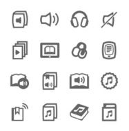 Audio books icons