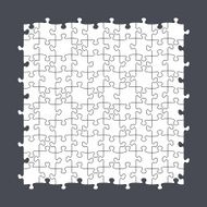 Seamless Puzzle Template 10x10