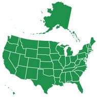 USA Map N5
