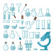 Laboratory equipment set