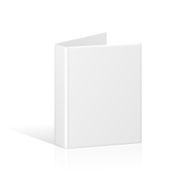 Blank Book Cover Binder or Folder Template Vector