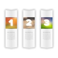 Modern Minimal Design Infographic Template with Alphabet N5