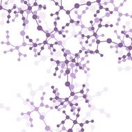 Molecule background colorful illustration N37