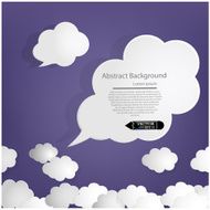 cloud speech background