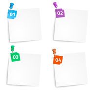 Abstract paper infographic