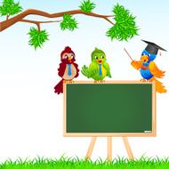 Bird Student and Teacher