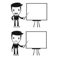 funny cartoon helper man N4