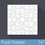 Puzzle Template 7x7