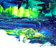 Abstract acrylic paint N31