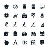 Education icons N321