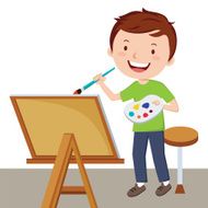 Artist Painting N3