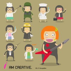 Group of industrial workers