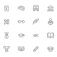Icon Set Education N18