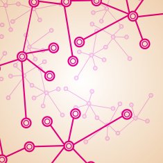 Molecule background colorful illustration N22