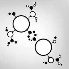 DNA molecule structure background N19