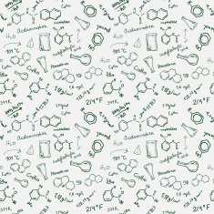Chemistry seamless background