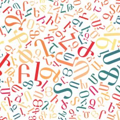 armenian alphabet texture background N4