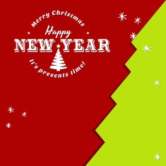 Merry Christmas Card N43