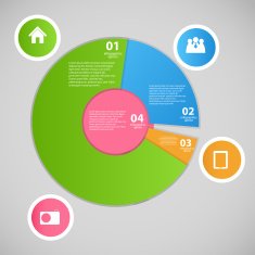 Infographic business template vector illustration N317