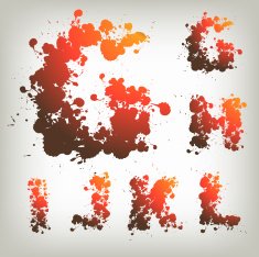 Ink alphabet N5